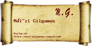 Mözl Gilgames névjegykártya